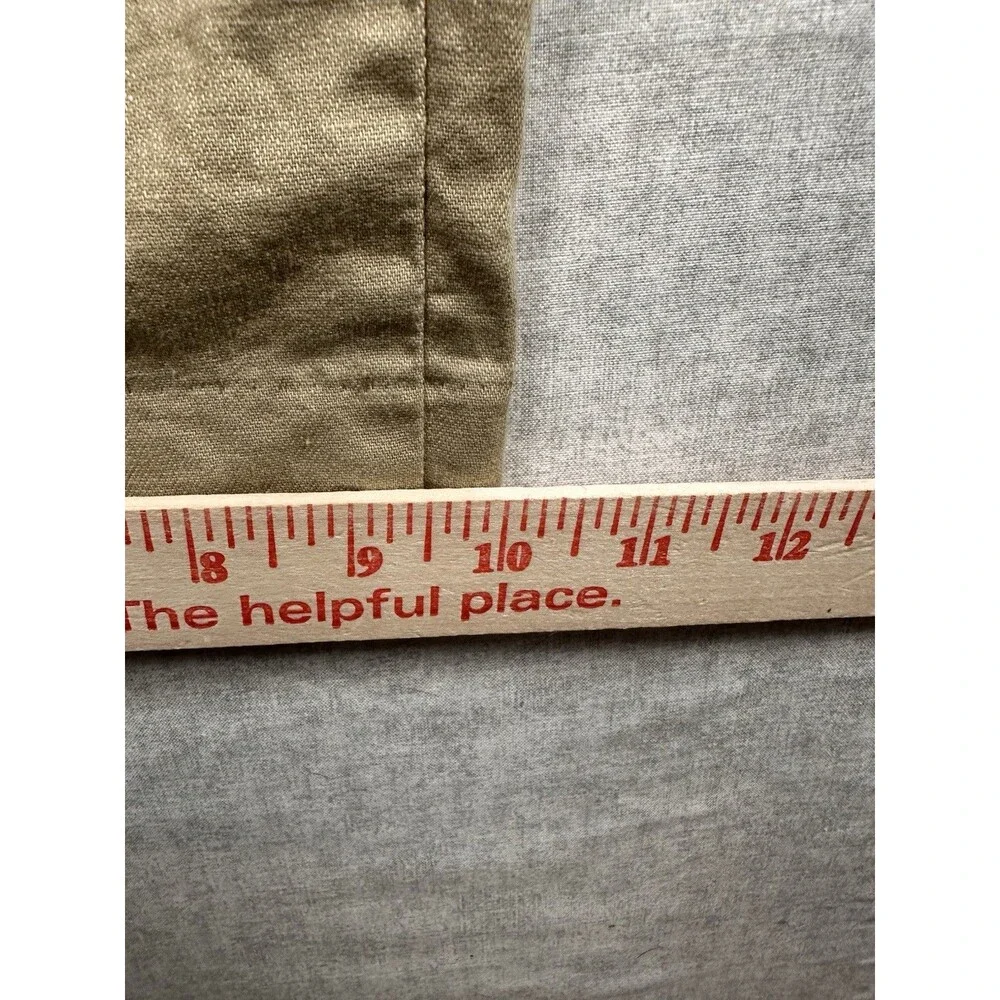 Banana Republic Linen Cotton Cropped Jumpsuit-Size 8 Belted Beige Minimalist